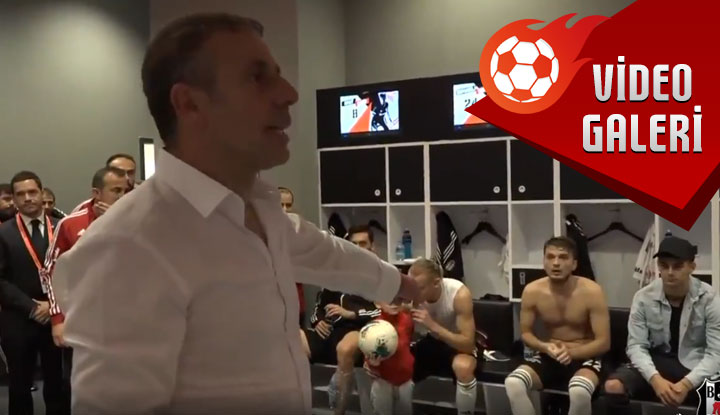 İşte Abdullah Avcı'nın soyunma odasında yaptığı konuşma!